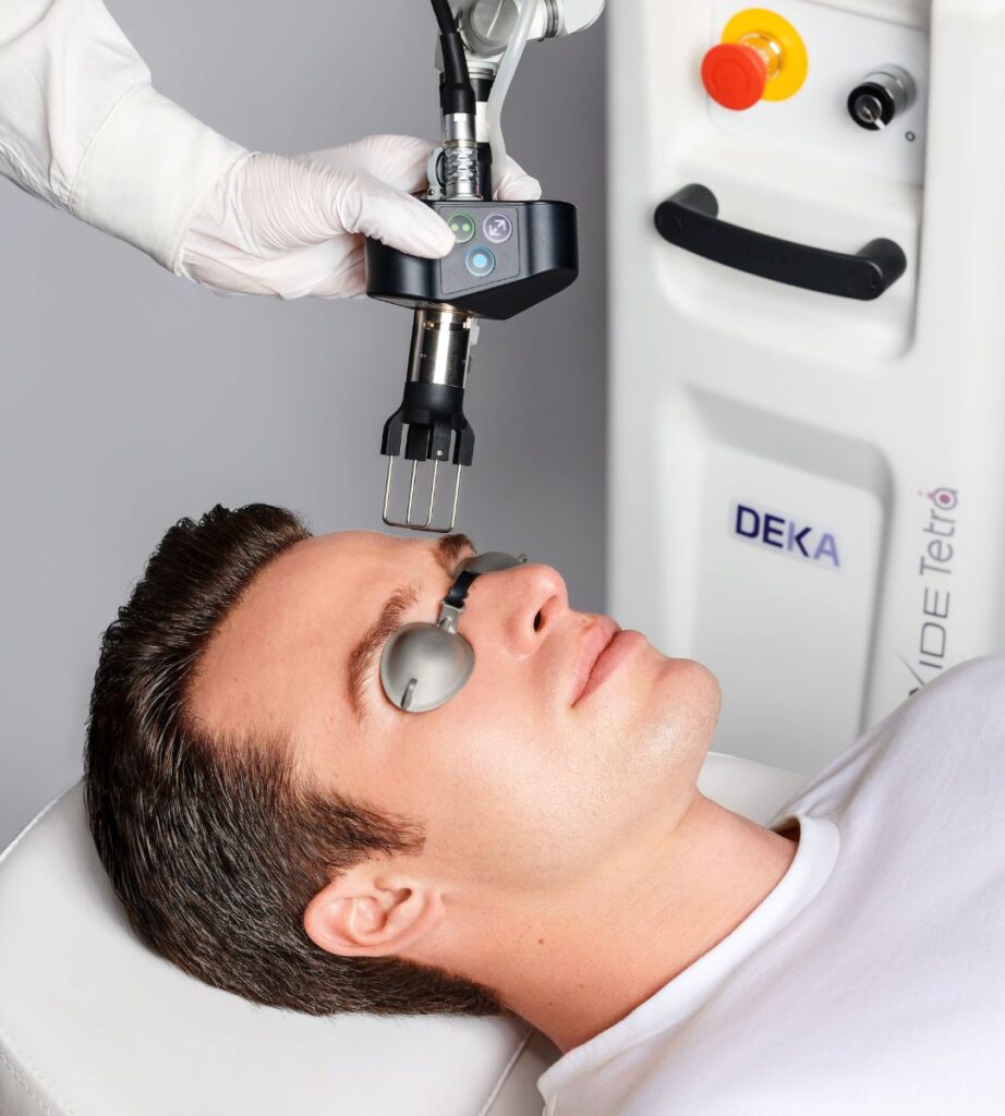 co2 laser near st petersburg male patient